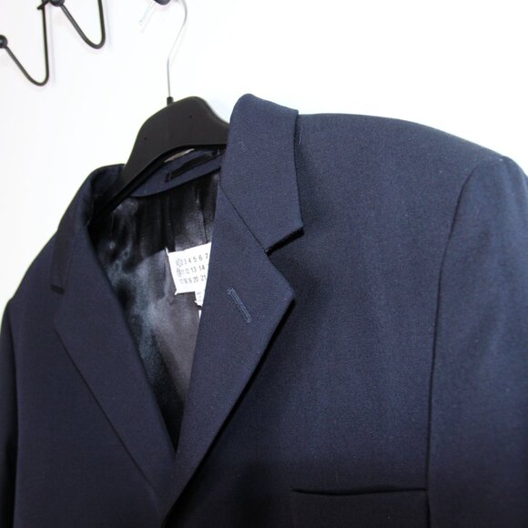 BNWT AW24 MAISON MARGIELA PURE WOOL BLAZER JACKET 48 - Picture 4 of 12